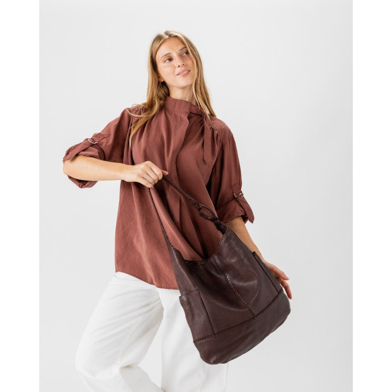 Biba Hanna Shoulder Bag - Dark Brown