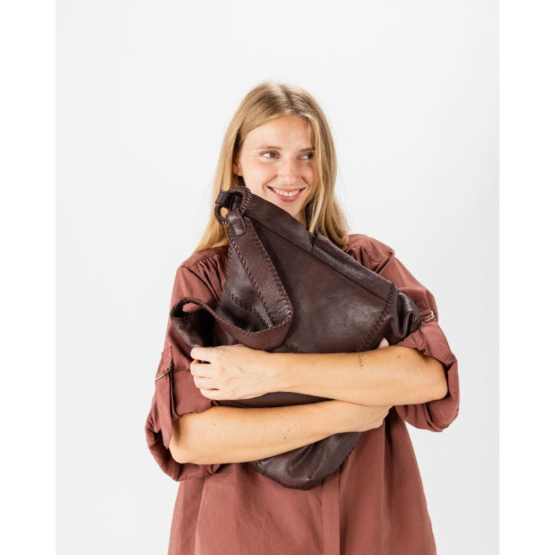 Biba Hanna Shoulder Bag - Dark Brown