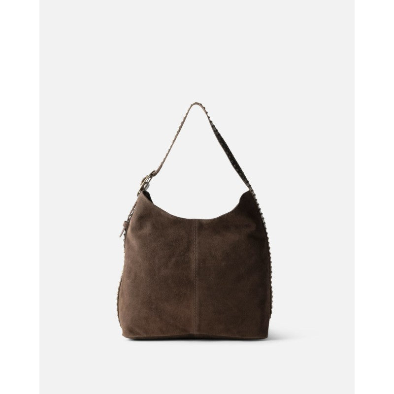 Biba Leff Shoulder Bag - Dark Brown