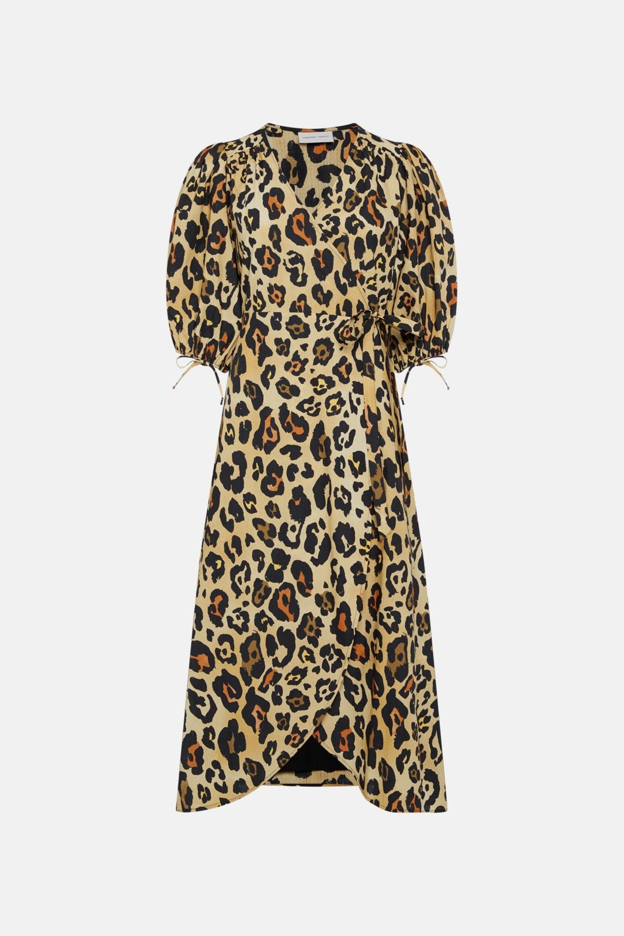 Fabienne Chapot Leopard Wrap Dress