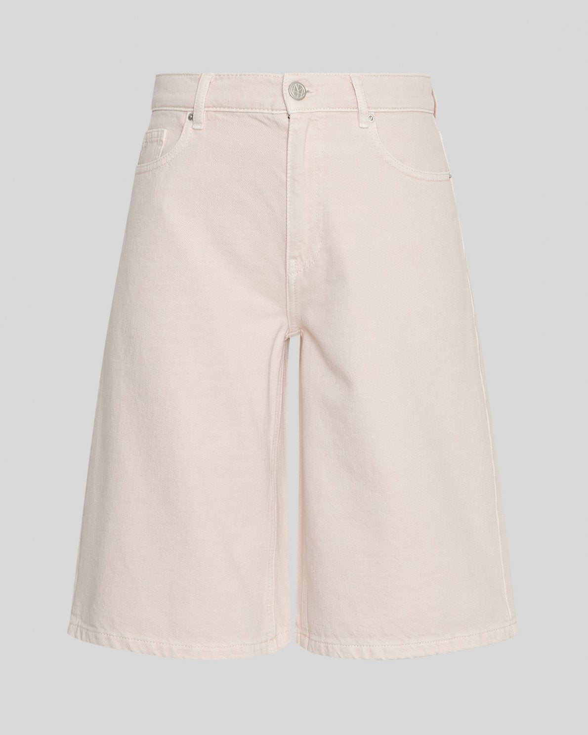 MSCH Aspen Ida Denim Shorts - Light Pink