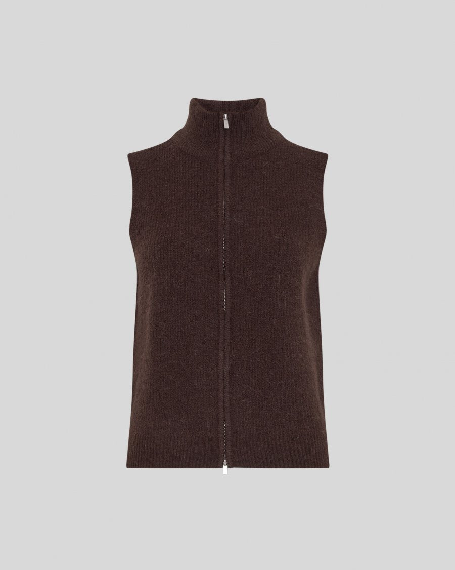 MSCH Cilia Hope Zip Vest - Mole