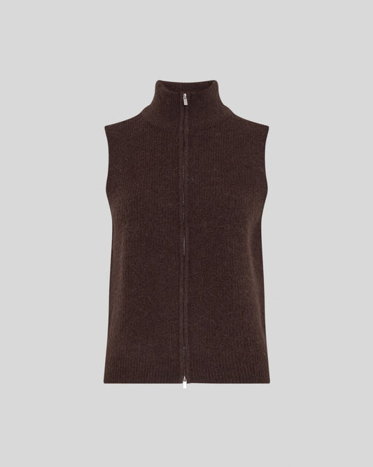 MSCH Cilia Hope Zip Vest - Mole