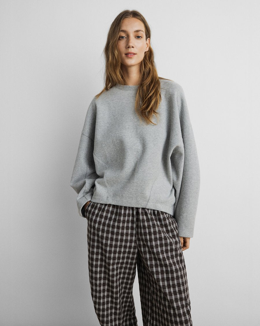 MSCH Marletta Icon Logo Sweatshirt - Steel Gray