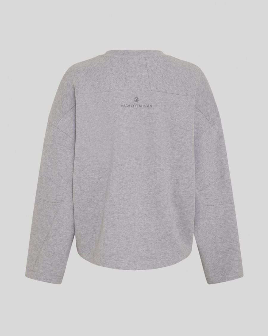 MSCH Marletta Icon Logo Sweatshirt - Steel Gray