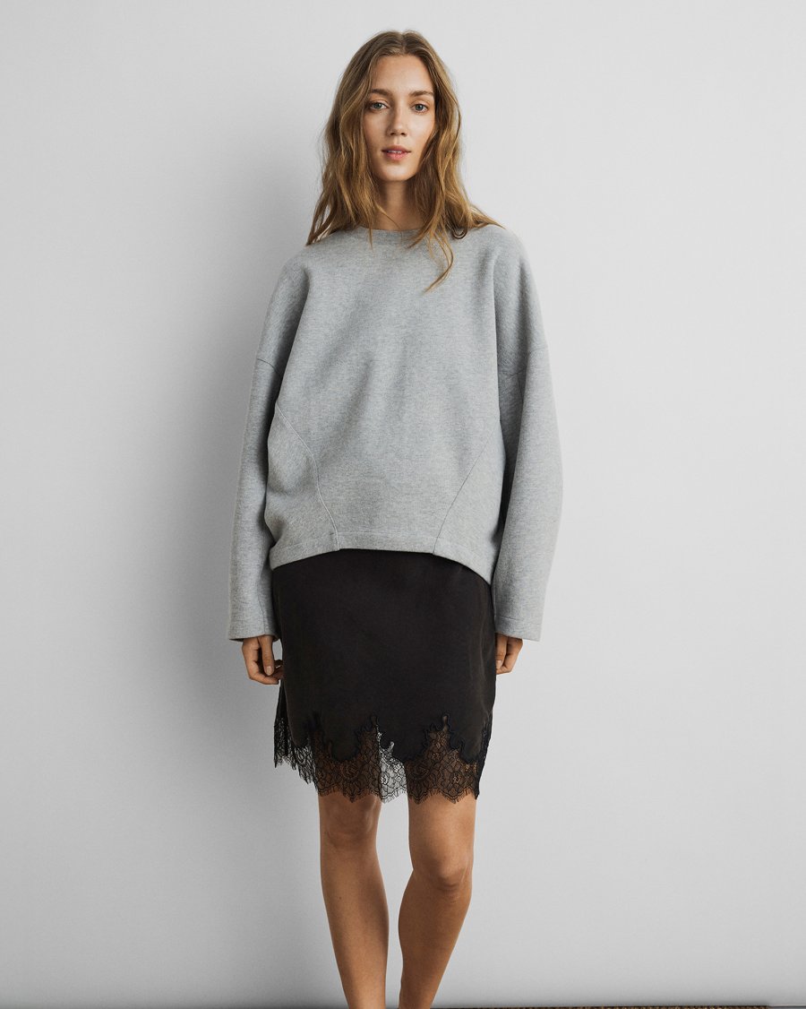 MSCH Marletta Icon Logo Sweatshirt - Steel Gray