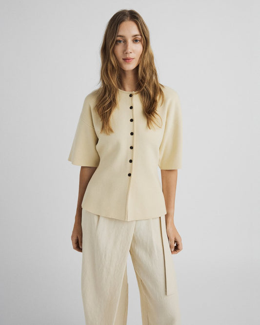 MSCH Mirielle East Cardigan - Bleached Sand