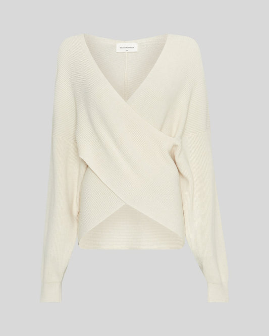 MSCH Zinelle Rachelle Wrap Pullover - Fog