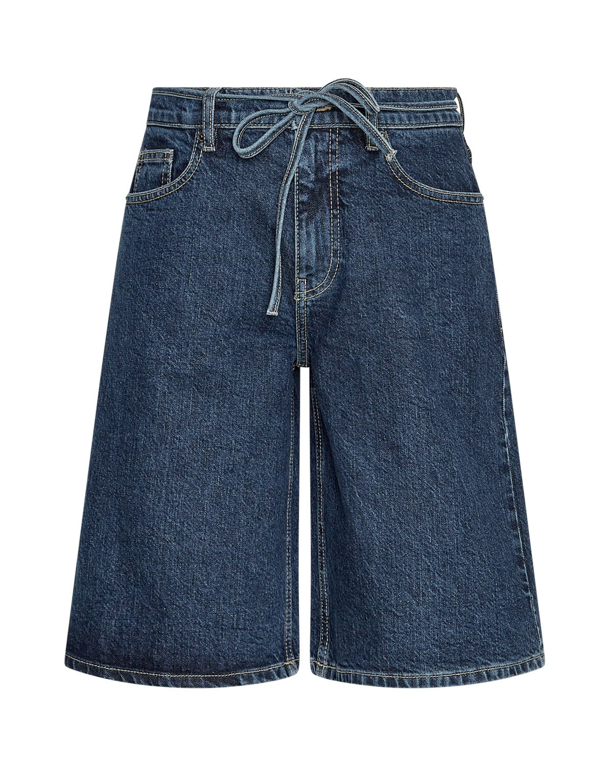 MSCH Eilde Ada Denim Shorts - dark blue