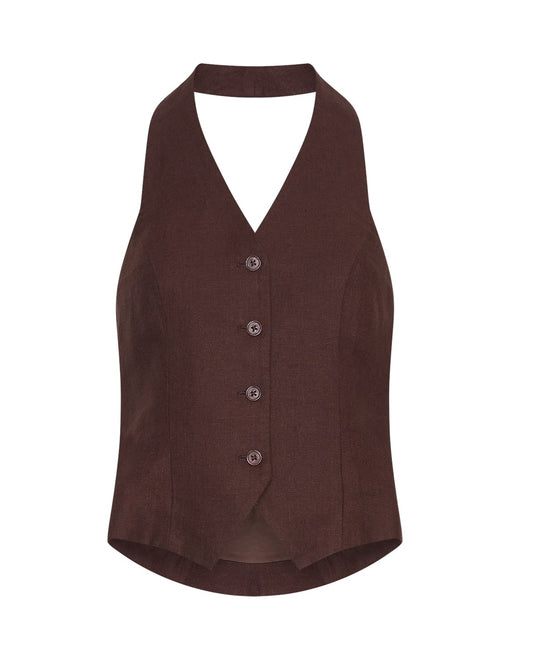 MSCH Naira Waistcoat - fudge