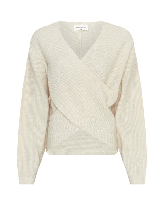 MSCH Zinelle Hope Wrap Pullover - fog