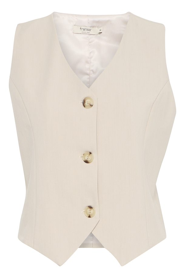 Fransa Abigail Waistcoat - Oxford Tan