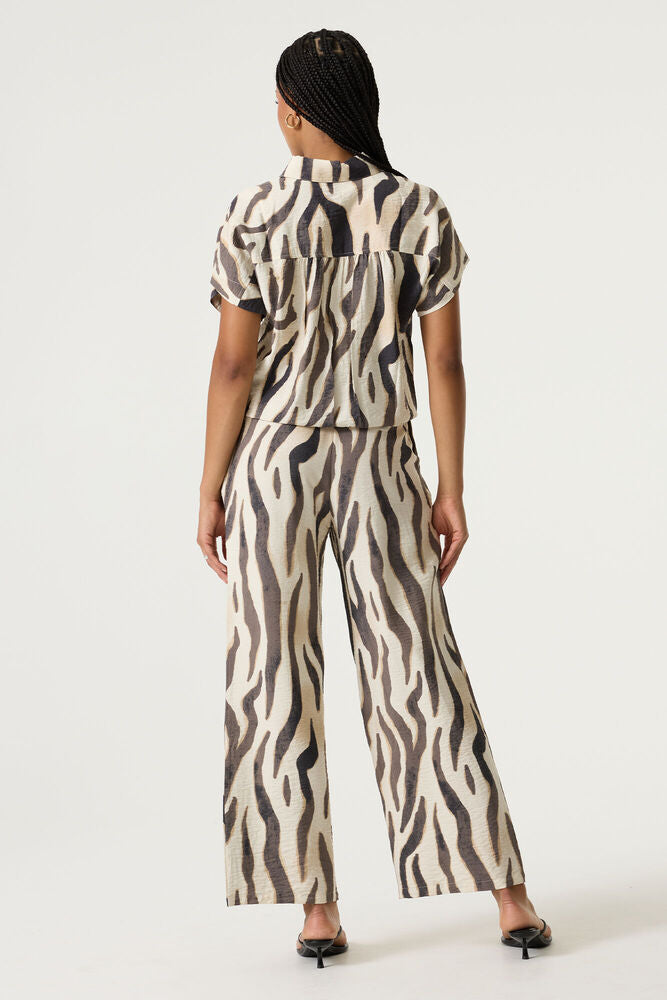 Garcia Animal Print Trousers
