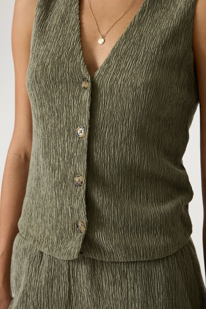 Garcia Vest - Olive Breeze