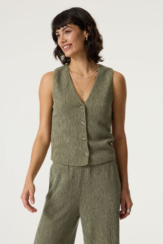 Garcia Vest - Olive Breeze