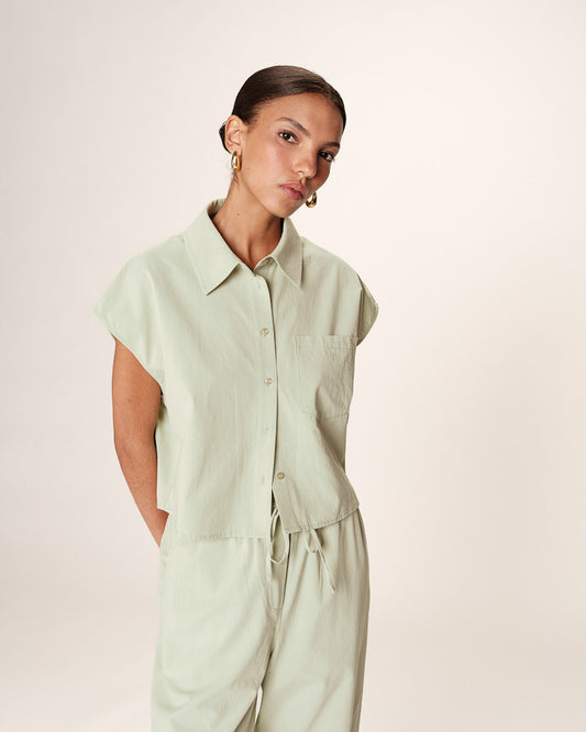 Grace & Mila Rise Shirt - Menthe