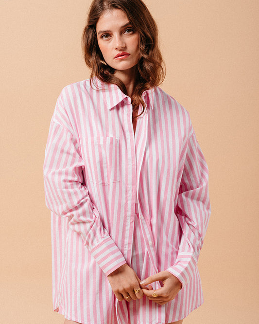 Grace & Mila Montreuil Shirt - Rose