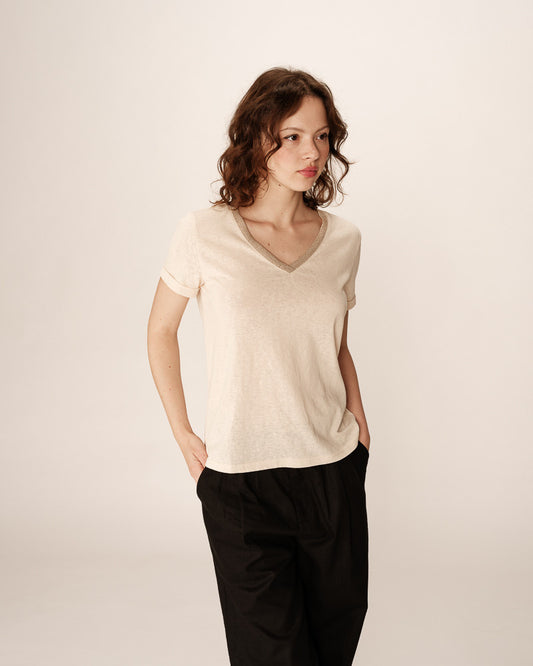 Grace & Mila Pepito Tee - Beige