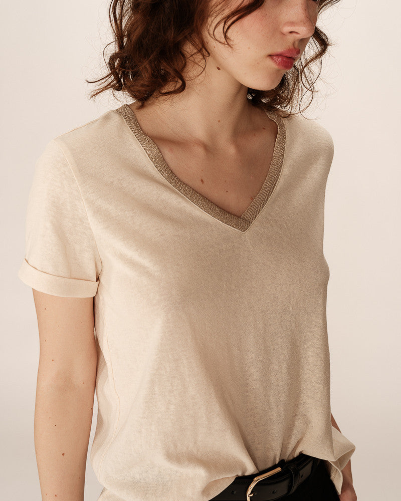 Grace & Mila Pepito Tee - Beige