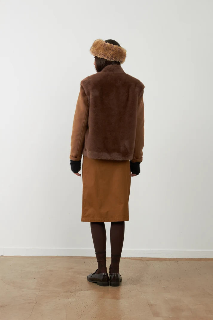 Orfeo Louliana Vest - Chocolate