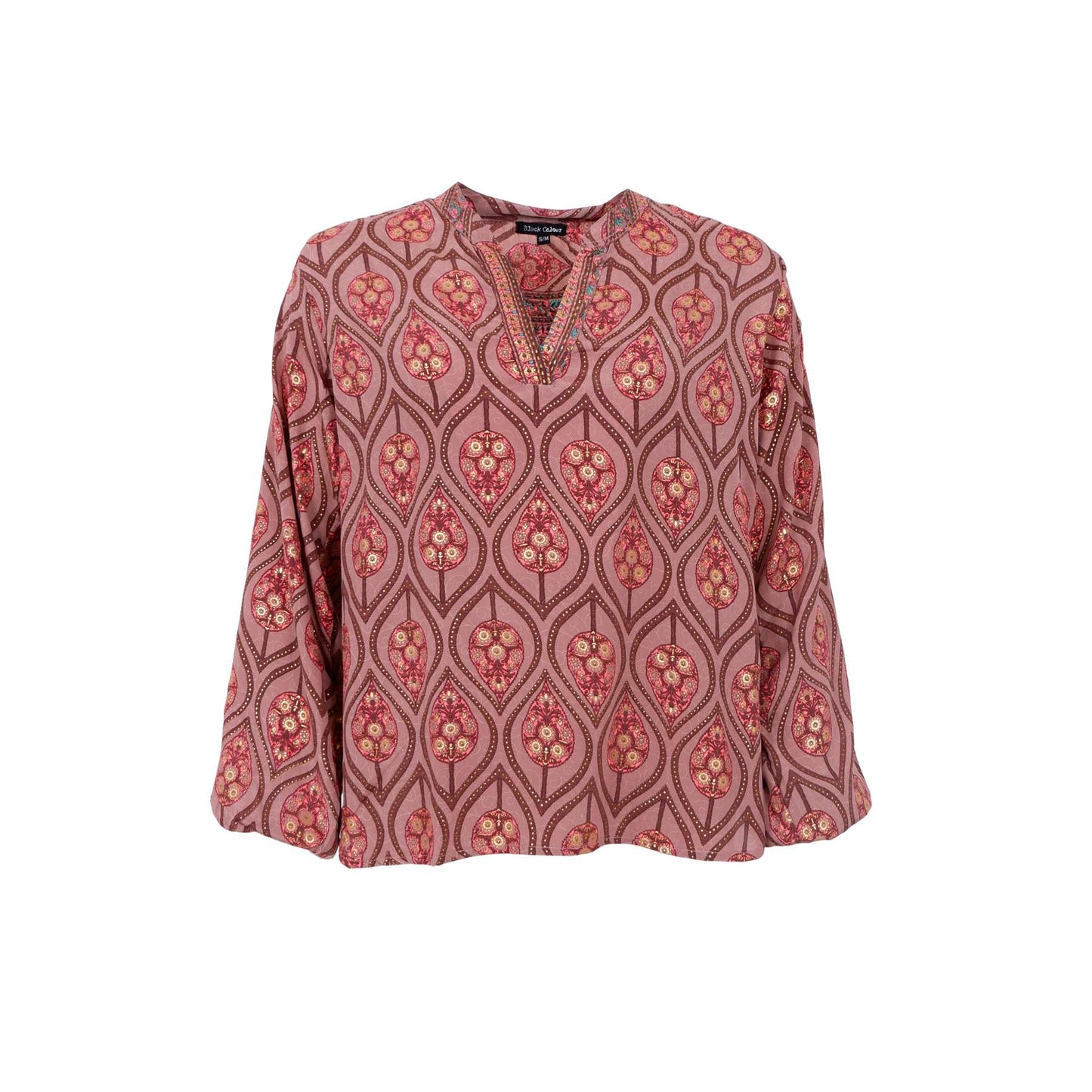 BC Luna Blouse - Powder Tulip
