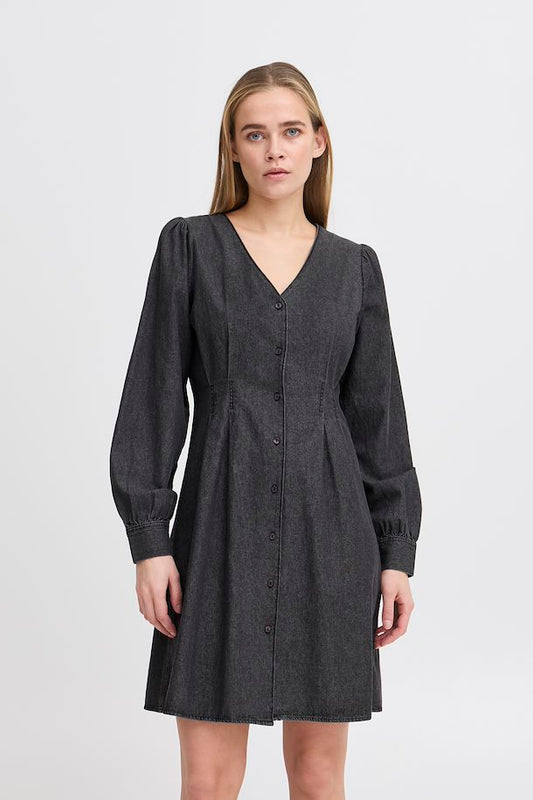 ICHI Harcher Denim Dress