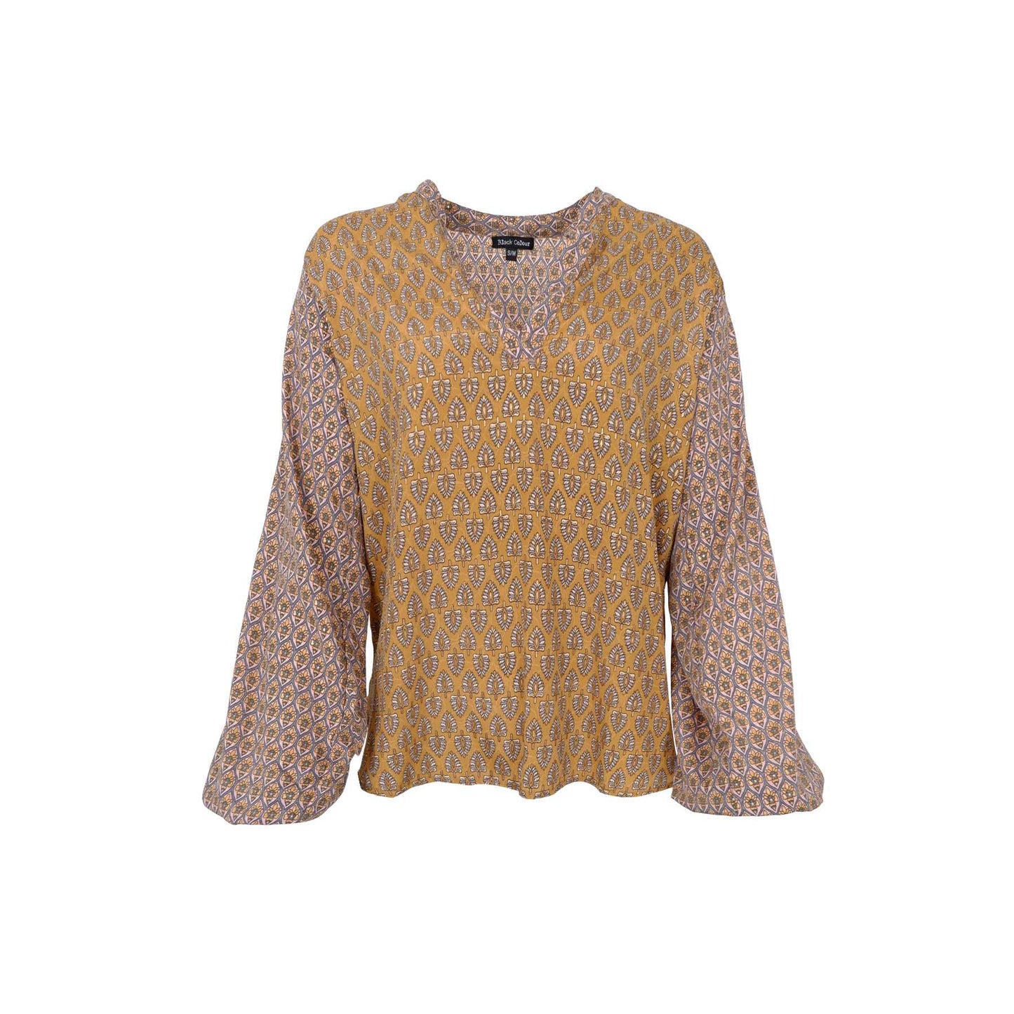 BC Luna Blouse - Golden Multi