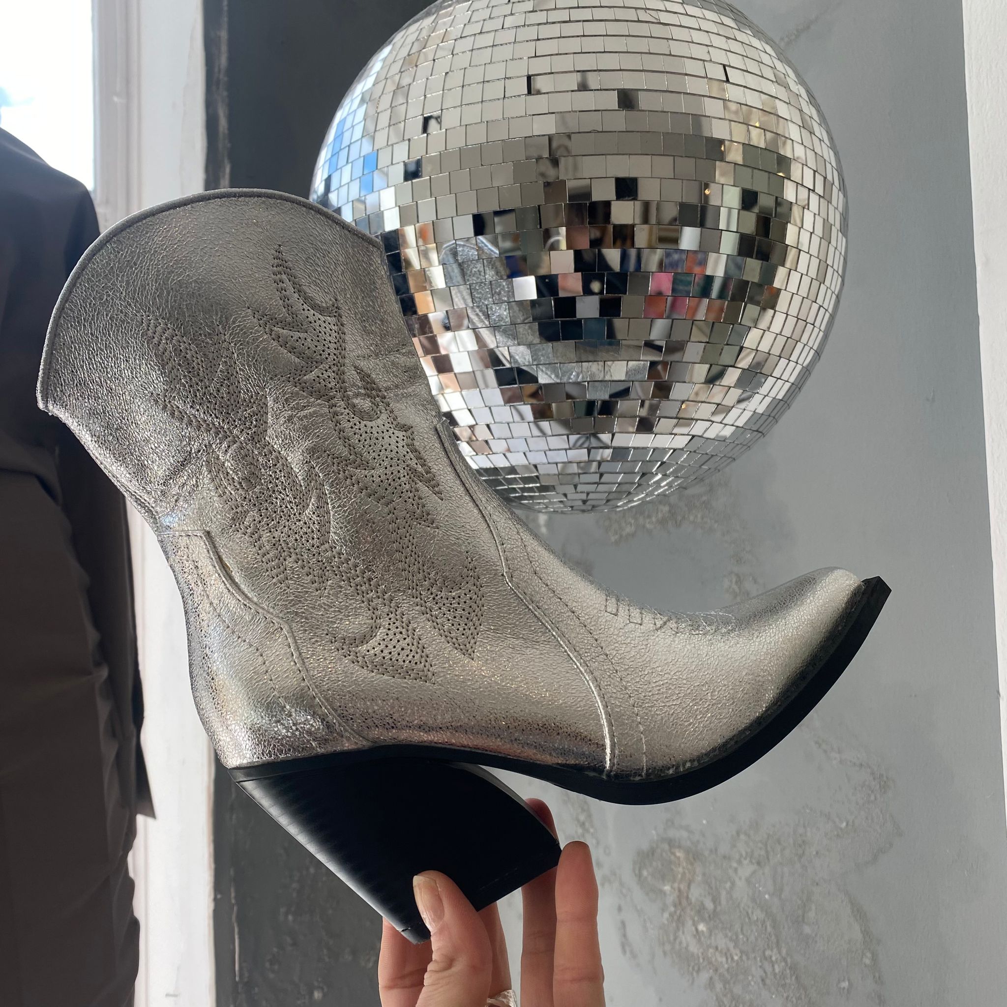 Glitter cowboy boots on sale uk